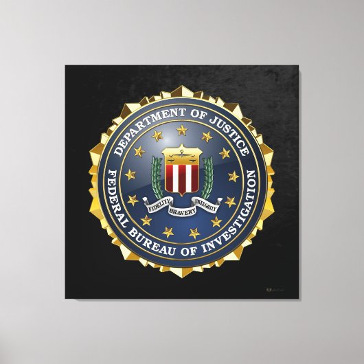 [150] FBI特集 キャンバスプリント (正面)