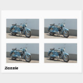 150 TLをプッシュ 長方形シール (シート)