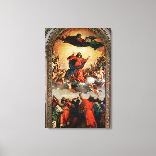 1516-18ヴァージンの仮定 キャンバスプリント (正面)