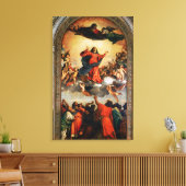 1516-18ヴァージンの仮定 キャンバスプリント (インサイチュ (リビング))