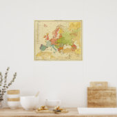 1516 European ethnographic ポスター (キッチン)