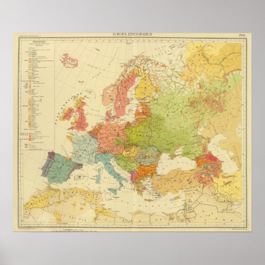 1516 European ethnographic ポスター (正面)