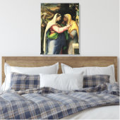 1519年の訪問 キャンバスプリント (インサイチュ (寝室))