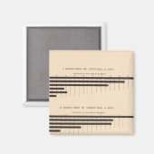 152生産トウモロコシ、小麦、オート麦、綿18501900 マグネット (正面/裏面)