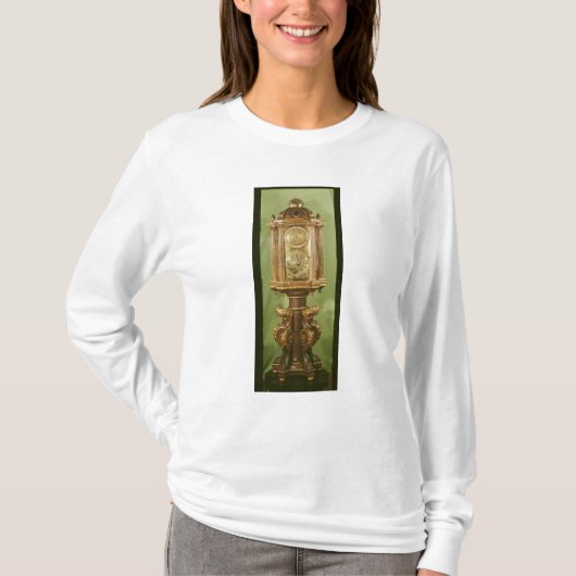 1520年に完了する惑星の時計 Tシャツ (正面)