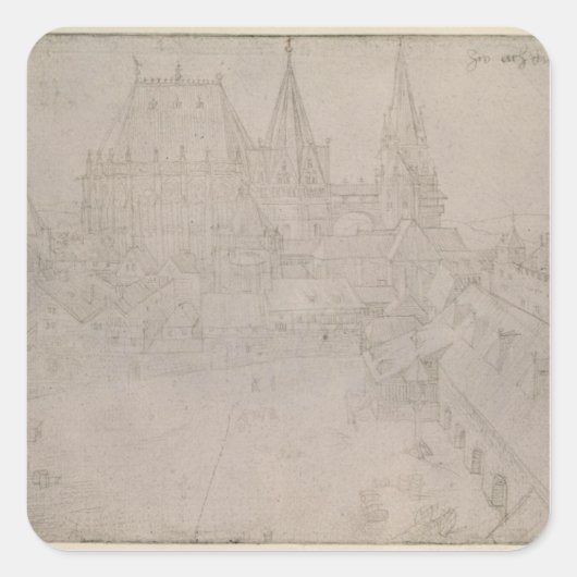 1520年、アヘンのミンスター スクエアシール (正面)