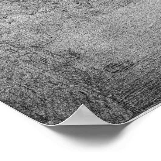 1520年、アヘンのミンスター ポスター (角)