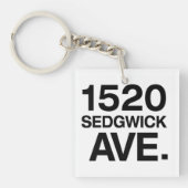 1520 SEDGWICK AVE。 キーホルダー (正面)