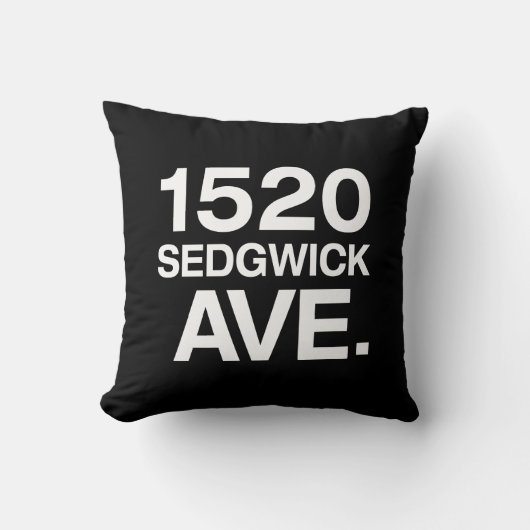 1520 SEDGWICK AVE。 クッション (正面)