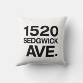 1520 SEDGWICK AVE。 クッション (裏面)