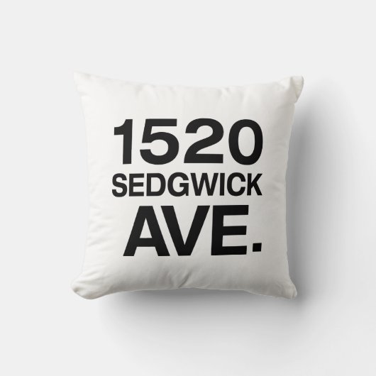 1520 SEDGWICK AVE。 クッション (正面)