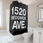 1520 SEDGWICK AVE。 シャワーカーテン (インサイチュ)