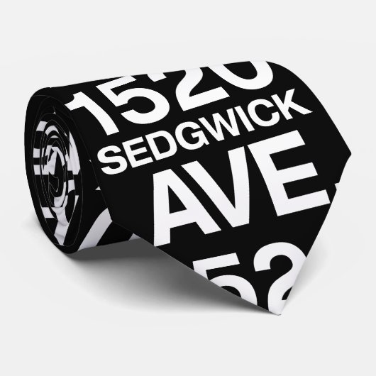 1520 SEDGWICK AVE。 ネクタイ (ロール)