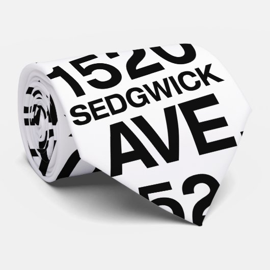 1520 SEDGWICK AVE。 ネクタイ (ロール)