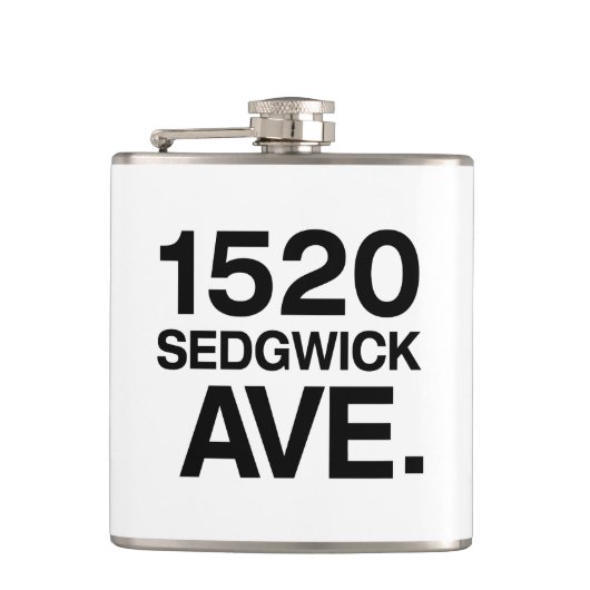 1520 SEDGWICK AVE。 フラスク (正面)