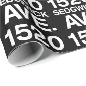 1520 SEDGWICK AVE。 ラッピングペーパー (ロールコーナー)