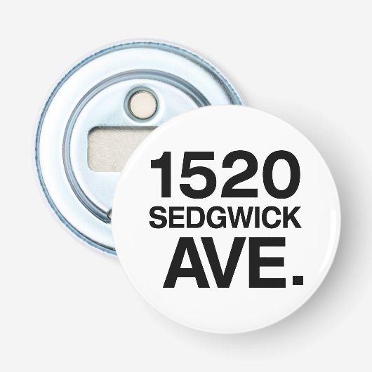 1520 SEDGWICK AVE。 栓抜き (正面)
