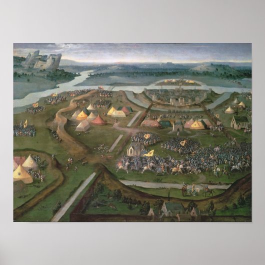 1525年のパヴィアの戦い、紀元前1530年 ポスター (正面)