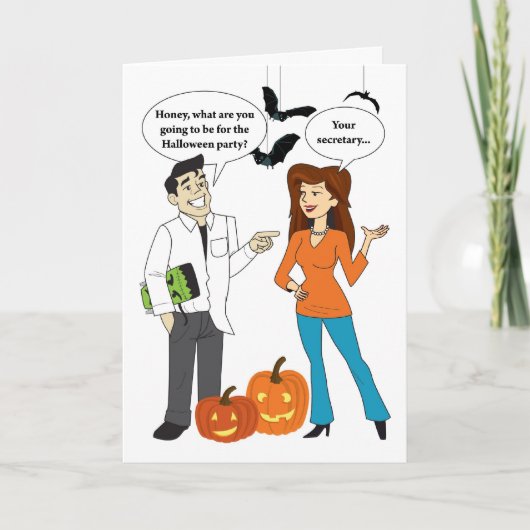 #153ハローウィンパーティ カード (正面)