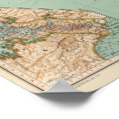 15354 Central America, Colombia ポスター (角)