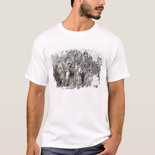 1536年に優美の行脚 Tシャツ (正面)