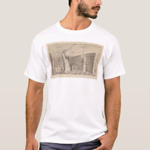 1538年のバレンシアの通りのBancroftの図書館(1420年) Tシャツ