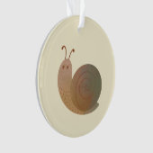 153.よいカタツムリ オーナメント (正面)