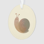 153.よいカタツムリ オーナメント (正面)