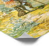 153.ヒツジ飼としてのオオカミ ポスター (角)