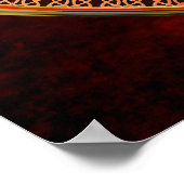 [153]日本の武術藝術書道：柔道 ポスター (角)