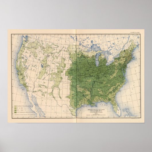 154コーン/平方マイル ポスター (正面)