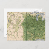 154コーン/平方マイル ポストカード (正面/裏面)