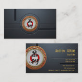 【154日本の】書 – 柔術 名刺 (正面/裏面)