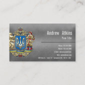 [154]ウクライナ素晴らし:武器被覆の提案 名刺 (裏面)