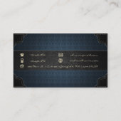 [154]サービ大統領のスバッジ[PSB] 名刺 (裏面)