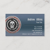 [154]シルバースカル 名刺 (裏面)