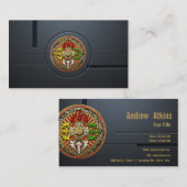 [154]チベットダブルドルジェマンダラ 名刺 (正面/裏面)