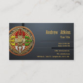 [154]チベットダブルドルジェマンダラ 名刺 (裏面)