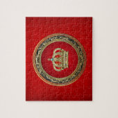 [154]ベルギー：プリンスプリンセスキングクイーンクラウン ジグソーパズル (縦)