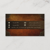 [154]マスターの石大工-第3程度の正方形及びコンパス 名刺 (裏面)