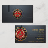 [154]マスターの石大工、第3程度[特集号] 名刺 (正面/裏面)