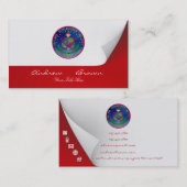 [154]国防総省(DIA)封印 名刺 (正面/裏面)