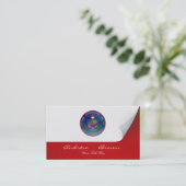 [154]国防総省(DIA)封印 名刺 (スタンド正面)