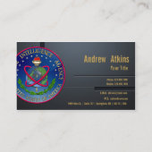 [154]国防総省(DIA)封印 名刺 (裏面)