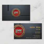 [154]宝のトローブ：ホルスの目 名刺 (正面/裏面)