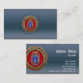 [154]宝のトローブ：古代エジプトのスカラブ 名刺 (正面/裏面)