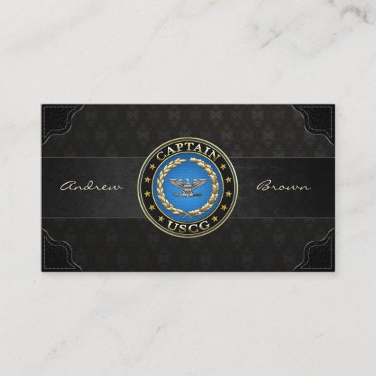 [154]海上保安庁：キャプテン(CAPT) 名刺 (正面)