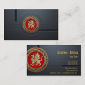 [154]聖なる金ゴールドグリフィン 名刺 (正面/裏面)