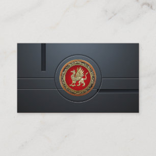 [154]聖なる金ゴールドグリフィン 名刺
