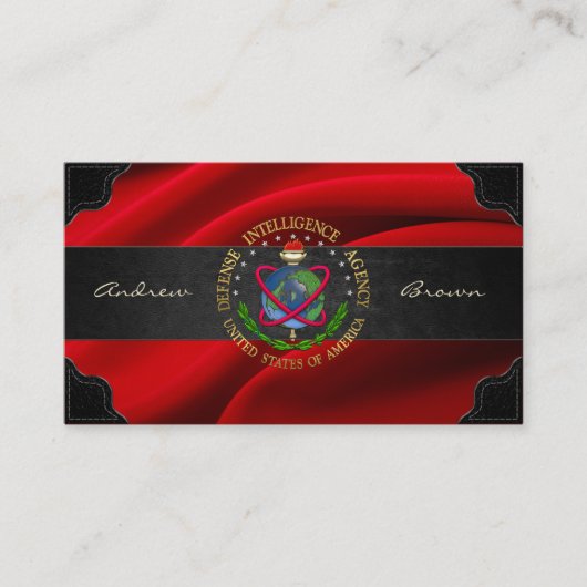 [154]防衛諜報機関：DIAスペシャルエドン 名刺 (正面)